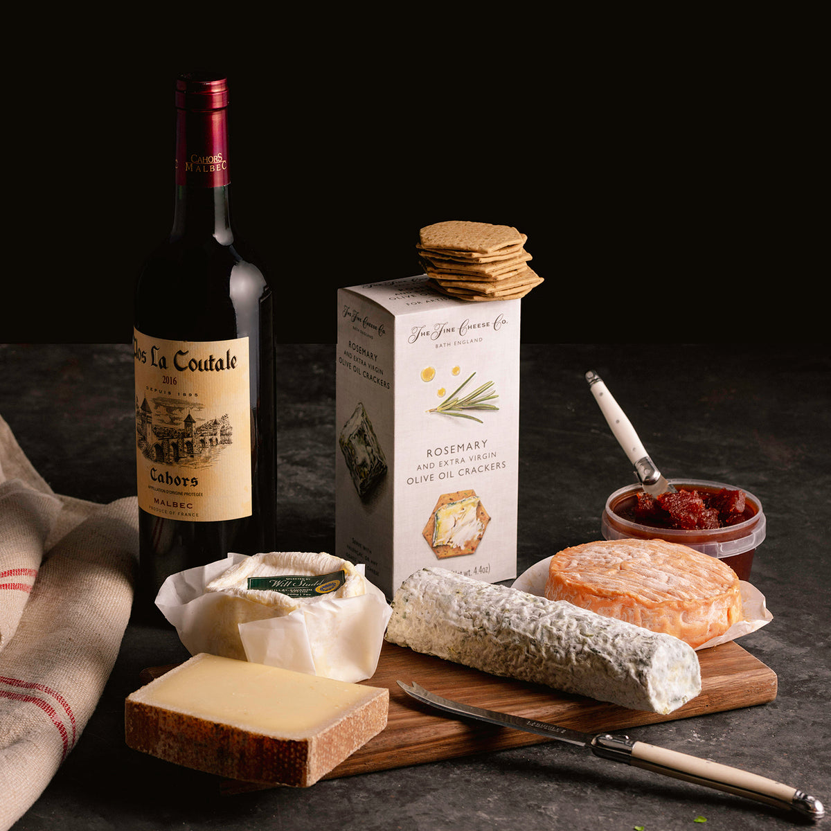 Duo of Cheese and Wine Gift Box - The Perfect Night In : Amazon.co.uk:  Grocery